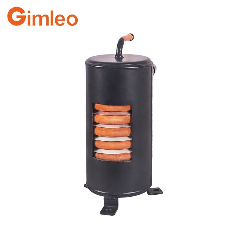 킴레오 튜브 인 셸 열 교환기 R32 HVAC 콘덴서 RAH04-CMF 9.52mm 냉장수 출구
