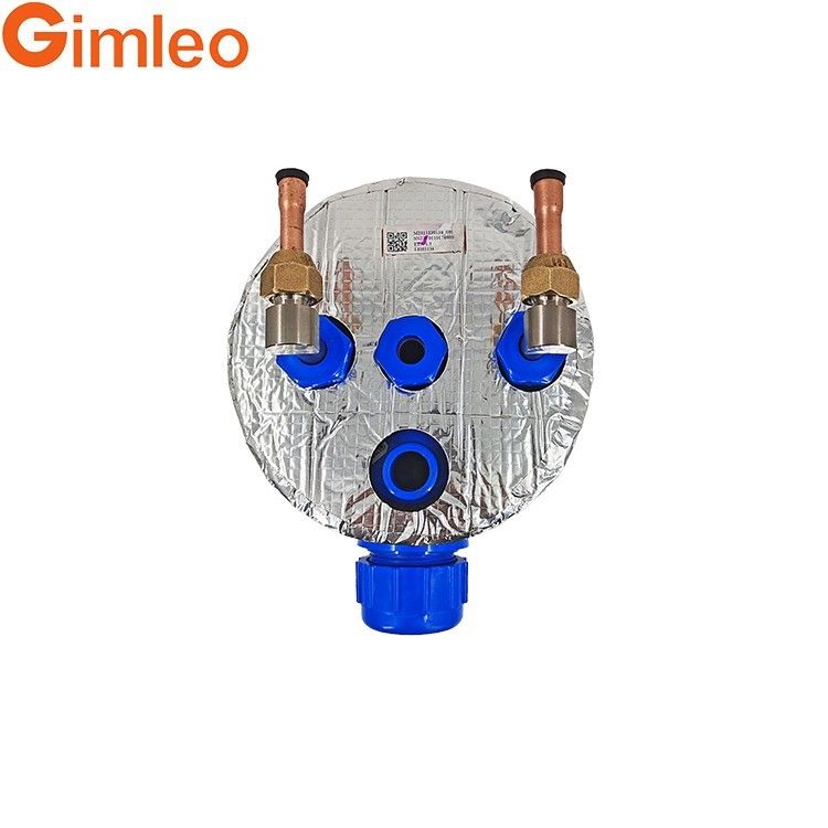 ETA-1.5 R134A 12.7mm 냉각물 입구 / 물 연결 장치용 해상 튜브 증발기