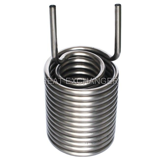 TA1 등급 티타늄 냉각 코일 9.52mm 12.7mm 16mm 19mm 열 전달