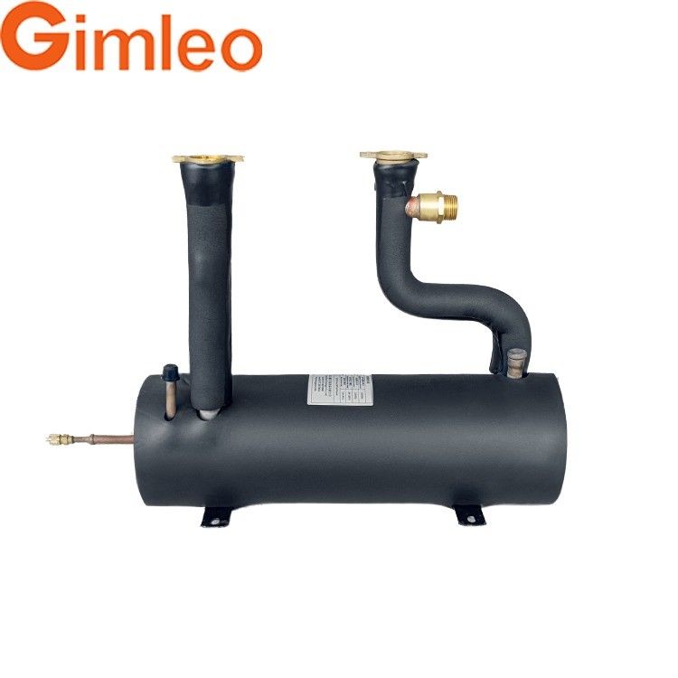 16mm 단일 구리 튜브 열 교환기 R290 열 펌프 엔탈피 열 교환기 GAD10-CMF-4-Z