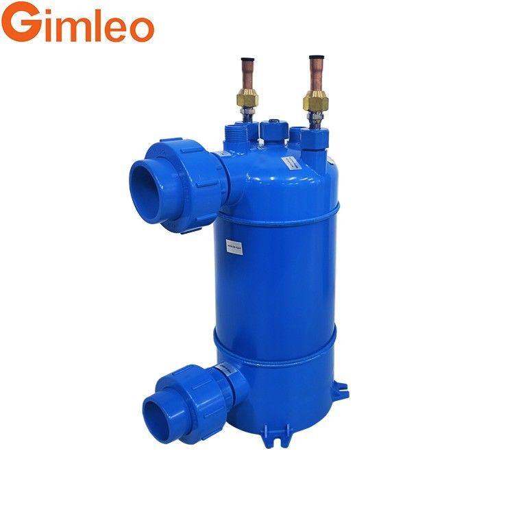 1.5 HP R22 티타늄 코일 해수 콘덴서 MHTA-1.5 지속 가능한 / 지속 가능한 냉각