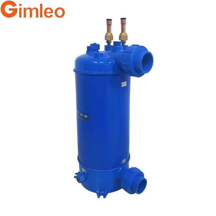 1.5 HP R22 티타늄 코일 해수 콘덴서 MHTA-1.5 지속 가능한 / 지속 가능한 냉각