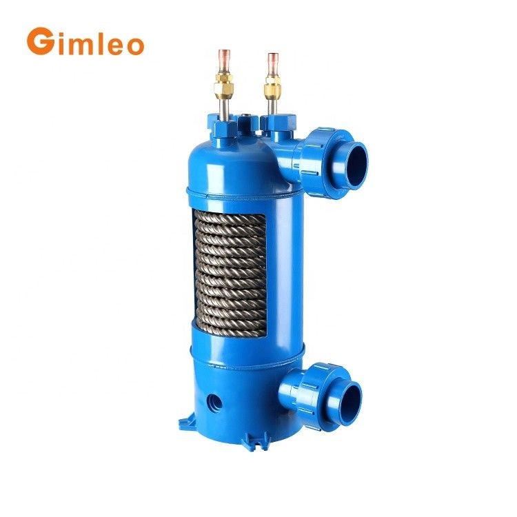 10.5kW 수영장 펌프 콘덴서 MHTA-3 9.52mm 냉장수 출구 -50-150C