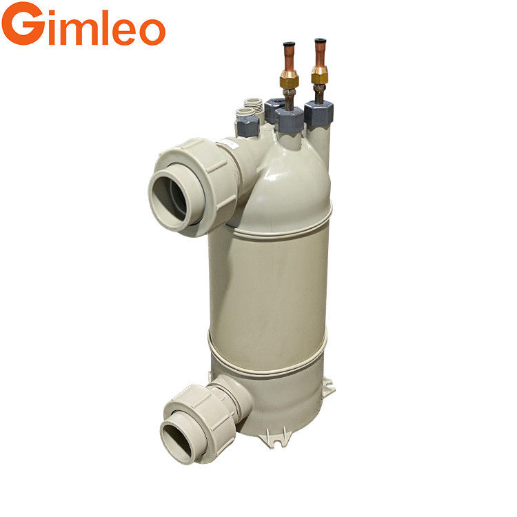 티타늄 열 교환기 PPR 셸 물에서 물로 보일러 HTS5 고온 부식 저항성