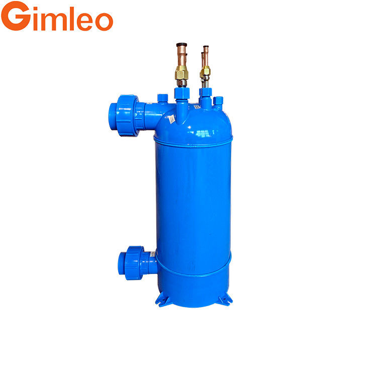 해양산업에서 해수 해수화용 고 용량 해수 열 교환기 MHTA-15 PVC 껍질과 티타늄 튜브