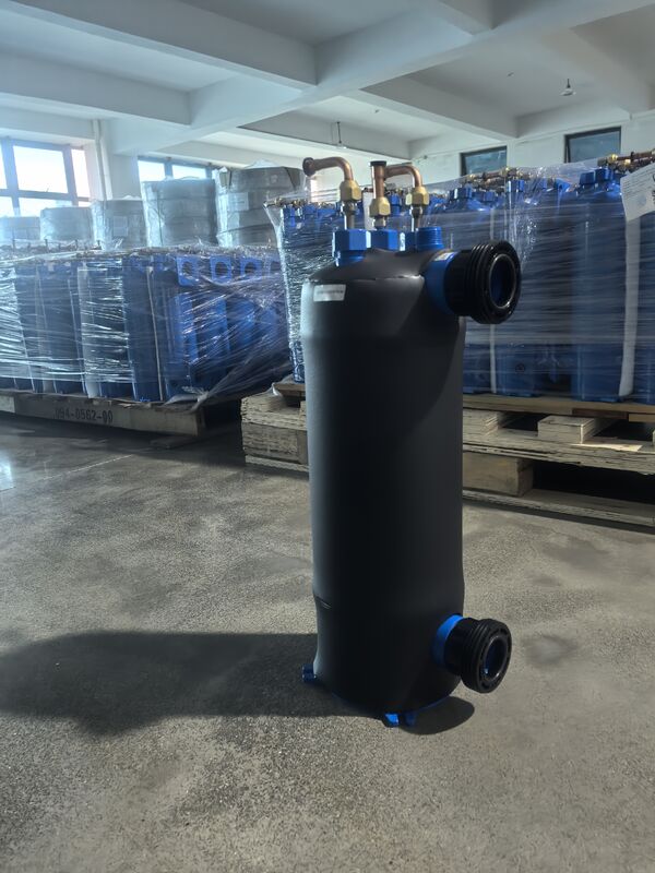 소형 디자인 티타늄 산업용 냉각기 열교환기 ETA-0.75 PVC 티타늄 재료 내구성이 뛰어난 산업용 냉각 솔루션