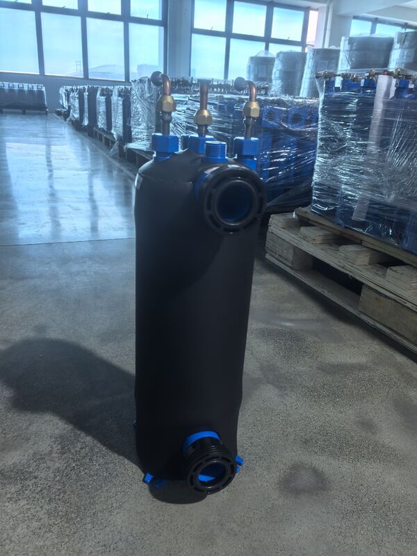 출구 온도 7C 냉장기 열 교환기 ETA-1 컴팩트 디자인 물 연결 2 인치 산업용 엔지니어링 냉각 장비