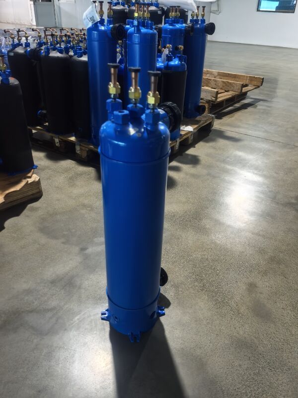 티타늄 튜브 TA1 수영장 열교환기 MHTA-3 수평 또는 수직 설치 작동 온도 범위 0~45도 섭씨 및 내구성