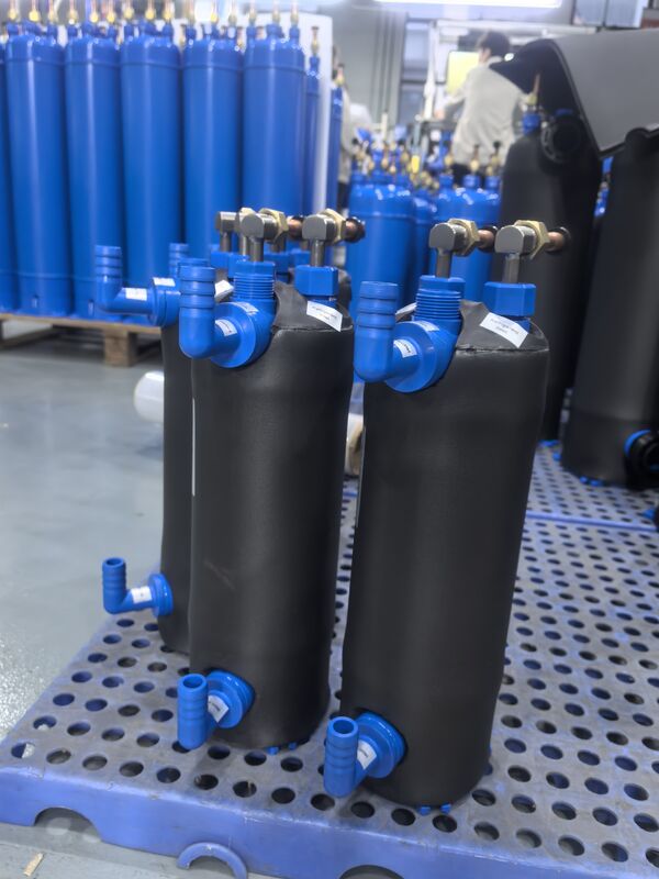 ISO 9001을 준수하는 바다 물 열 교환기 MHTA-1 산업 및 해양에서 냉각을 위한 응축기 또는 증발기로 설계