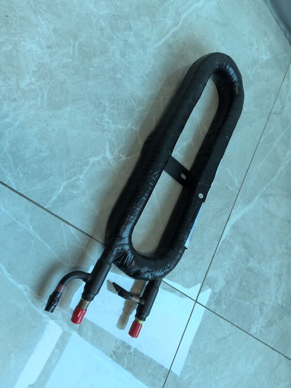 스테인리스 스틸 HVAC 동축 열 교환기 제공 3 4 인치 물 연결 다양한 HVAC 설치와 호환