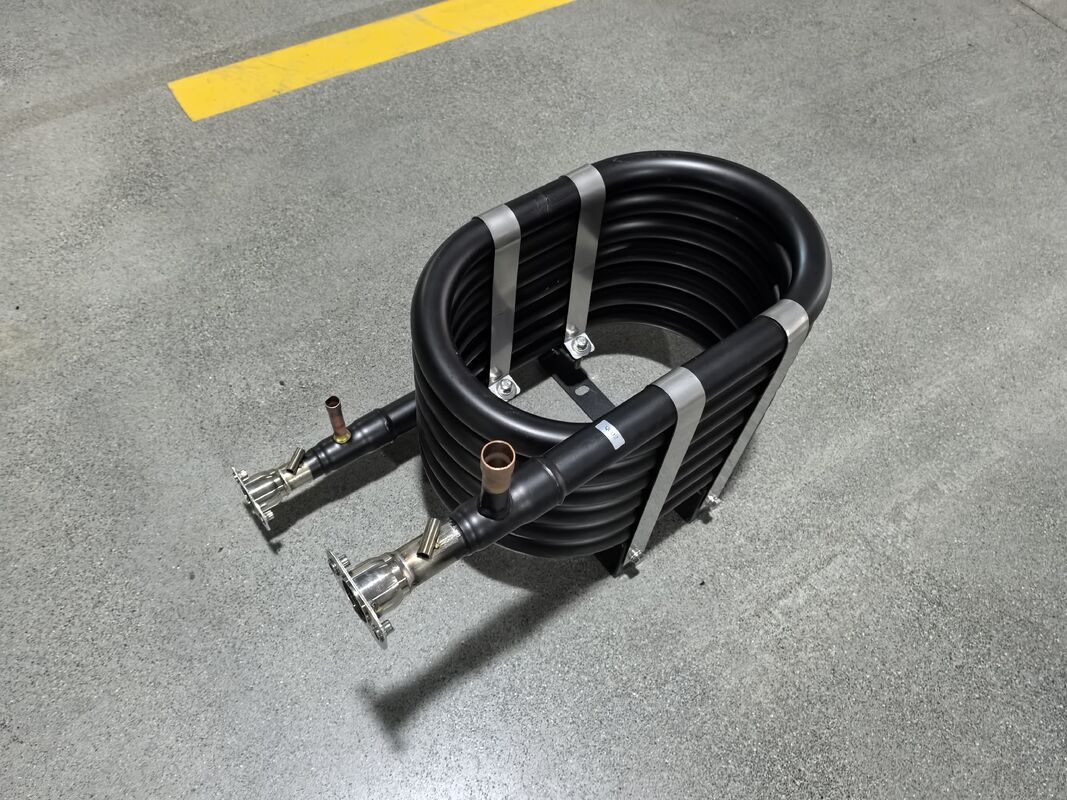 R22 R134a R407c R410a 냉각제 타입 열물 열 교환기 판 두께 25~3mm 내구성