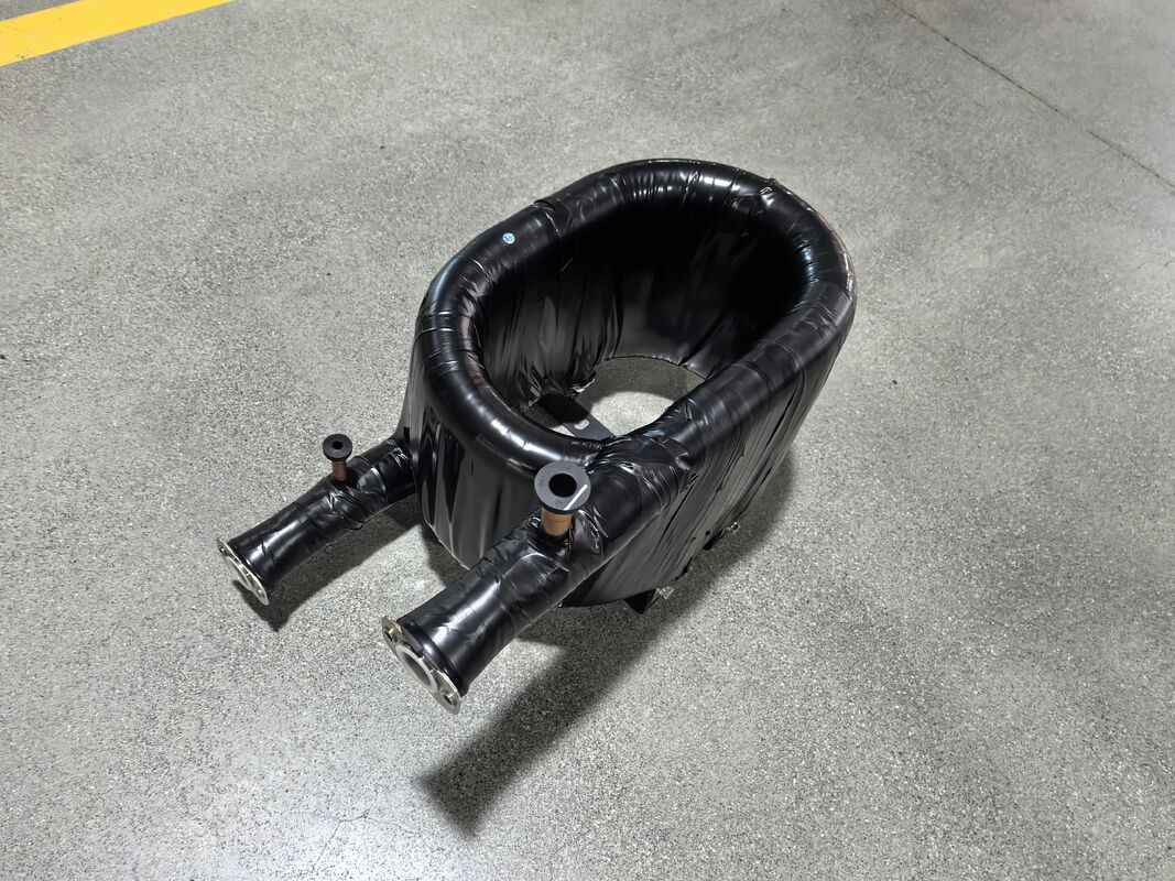 튜브 인 튜브 동축 열 교환기 높은 안전 수준과 난방 용량 6 ~ 300 kW 열 에너지 교환을 위해 설계