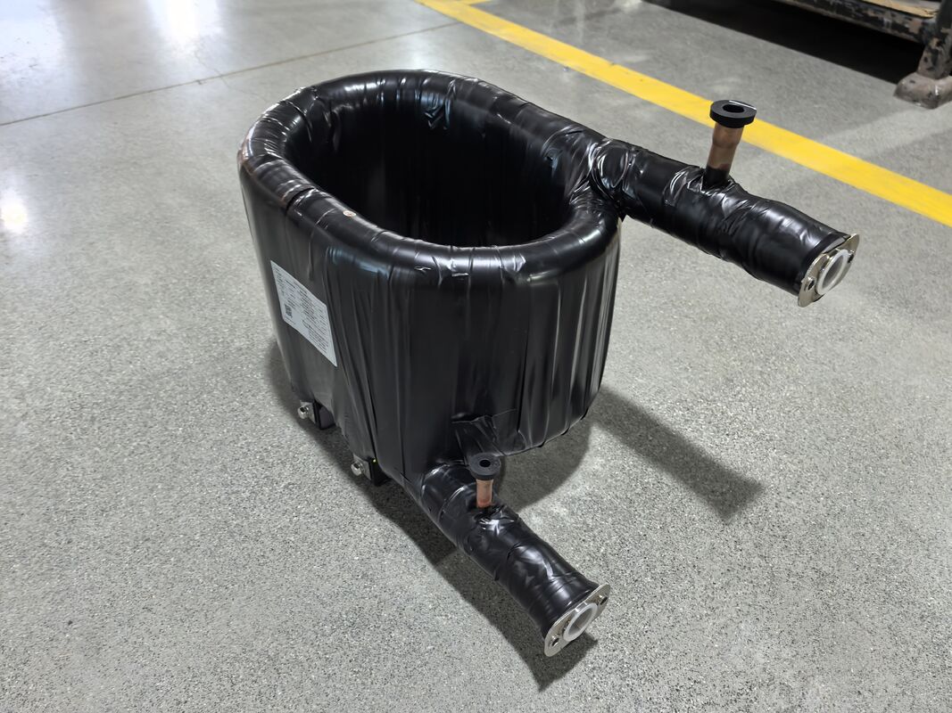 작업 온도 범위 마이너스 50 ~ 150 °C 튜브 내 코아시얼 열 교환기 튜브 구조 난방 용량 6 ~ 300 kW HVAC 시스템에 설계