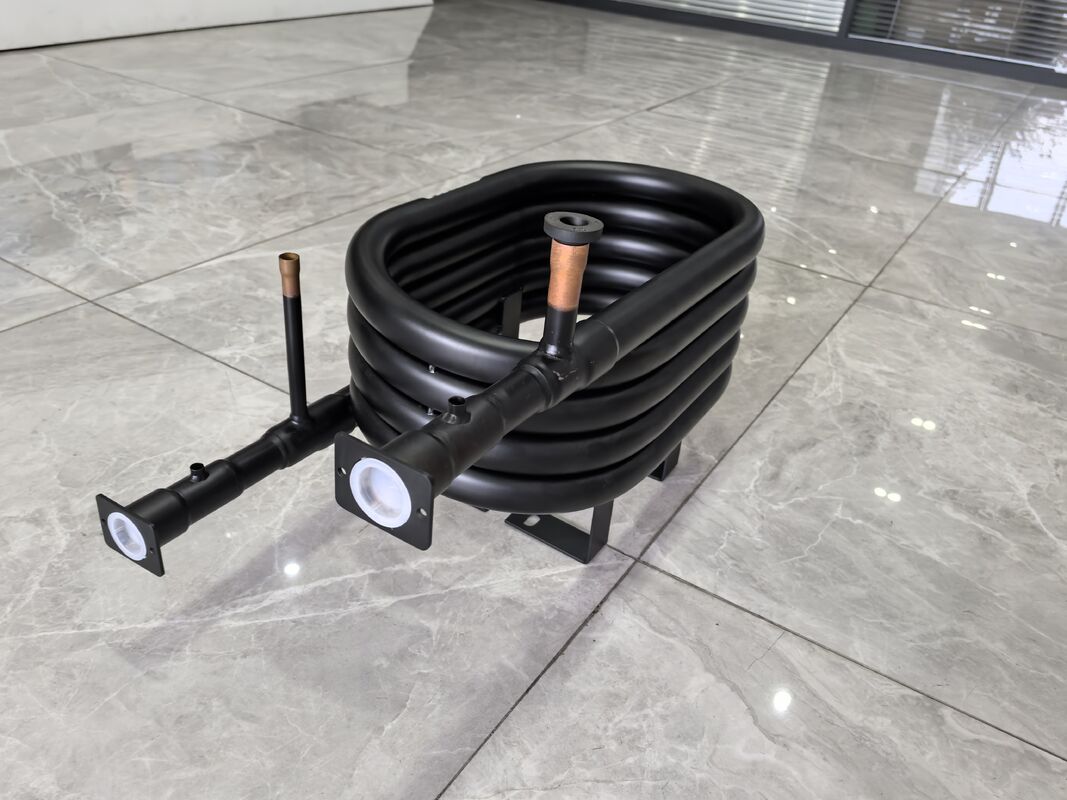 물 압력 1.0Mpa 동축 열 교환기 냉장료에 적합 R22 R134a R407c R410a R32 R290 용량 5 ~ 300kg