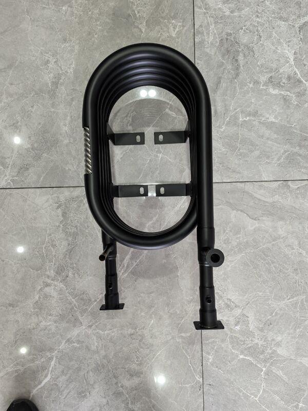 수면 압력 1.0Mpa 냉각기 측면 압력 4.2Mpa 및 작업 온도 범위 0C ~ 150C를 위해 설계 된 동축 열 교환기