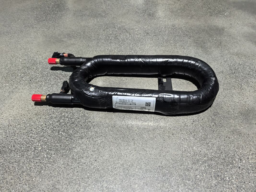 상업용 HVAC 시스템용 1~100kg 액체 유량의 GY0200C 모델 동축 열교환기