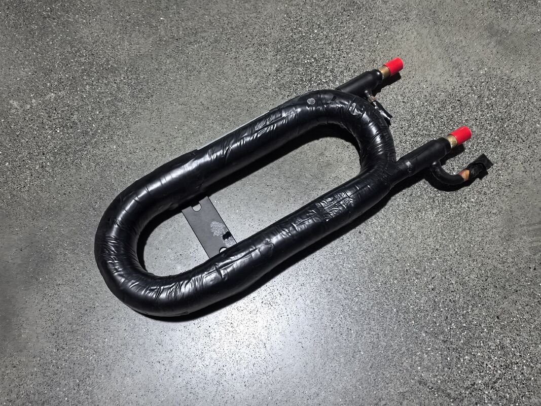 20°C ~ 65°C 작동 온도, 520mm 높이, 3m³/h 수류를 갖춘 동축 열교환기 (효율적인 열 관리용)