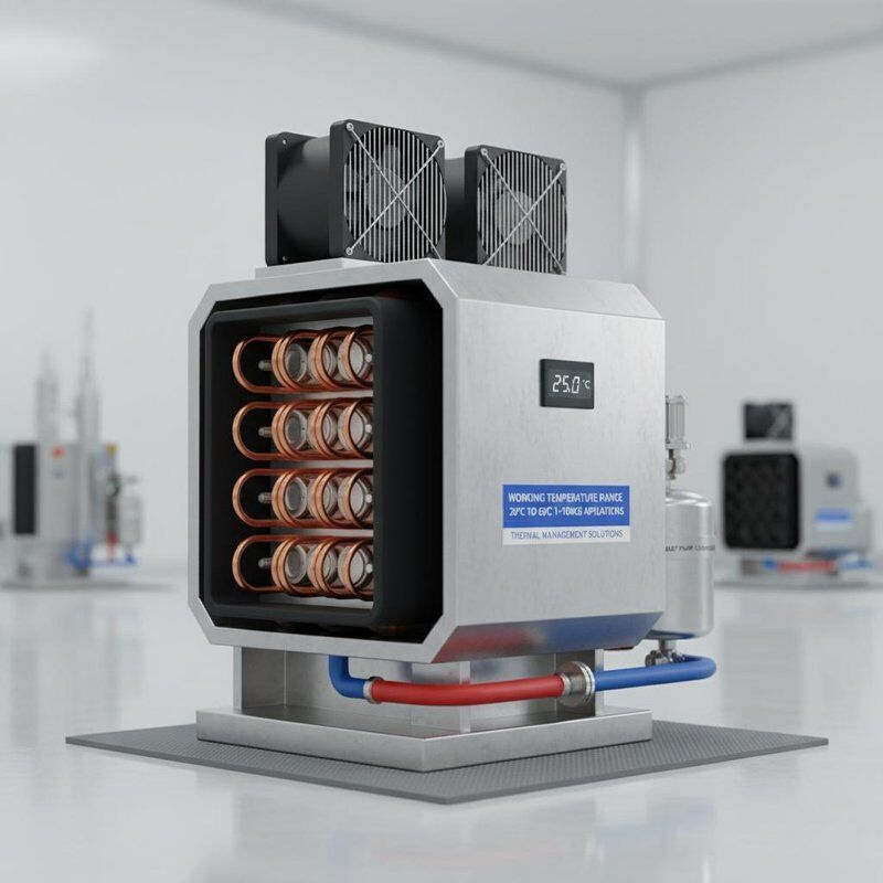 20°C ~ 65°C 작동 온도, 520mm 높이, 3m³/h 수류를 갖춘 동축 열교환기 (효율적인 열 관리용)