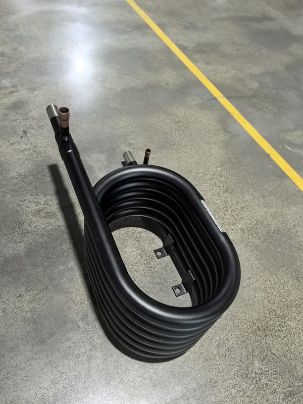 4.2MPA 최대 압력 동축 열 교환기, 3~20M 튜브 길이 및 스테인리스 스틸 구리 티타늄 내부 튜브