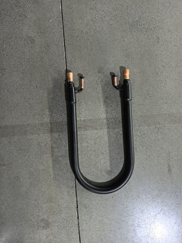 전력 발전소용 140mm 폭과 높은 부식 저항성 스파이럴 트위스 코아시얼 열 교환기